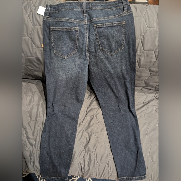 Nine West Vintage America Collection Matchstick Skinny Jeans Size 31/12r - Picture 2 of 5